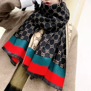 Warm Scarf Cashmere Thick Shawl Wrap for Women Ladies Girls 70x180