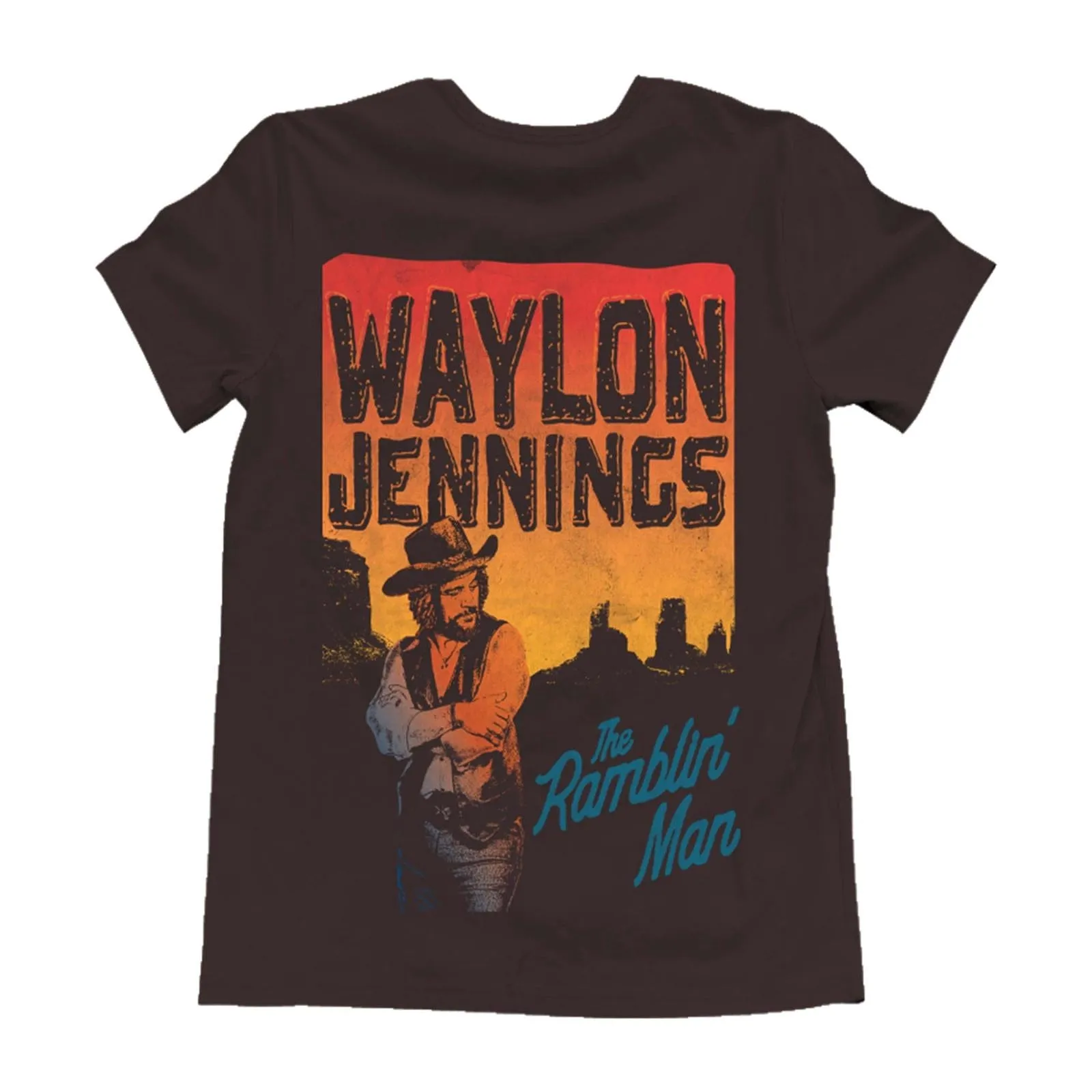 WAYLON JENNINGS WRANGLER GRAPHIC TEE