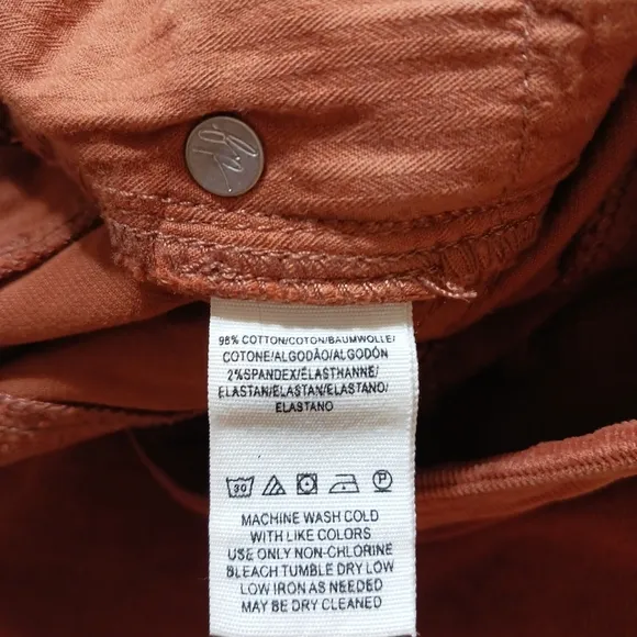 We the free x free people brown courduroy flare pants size 29 waist boho