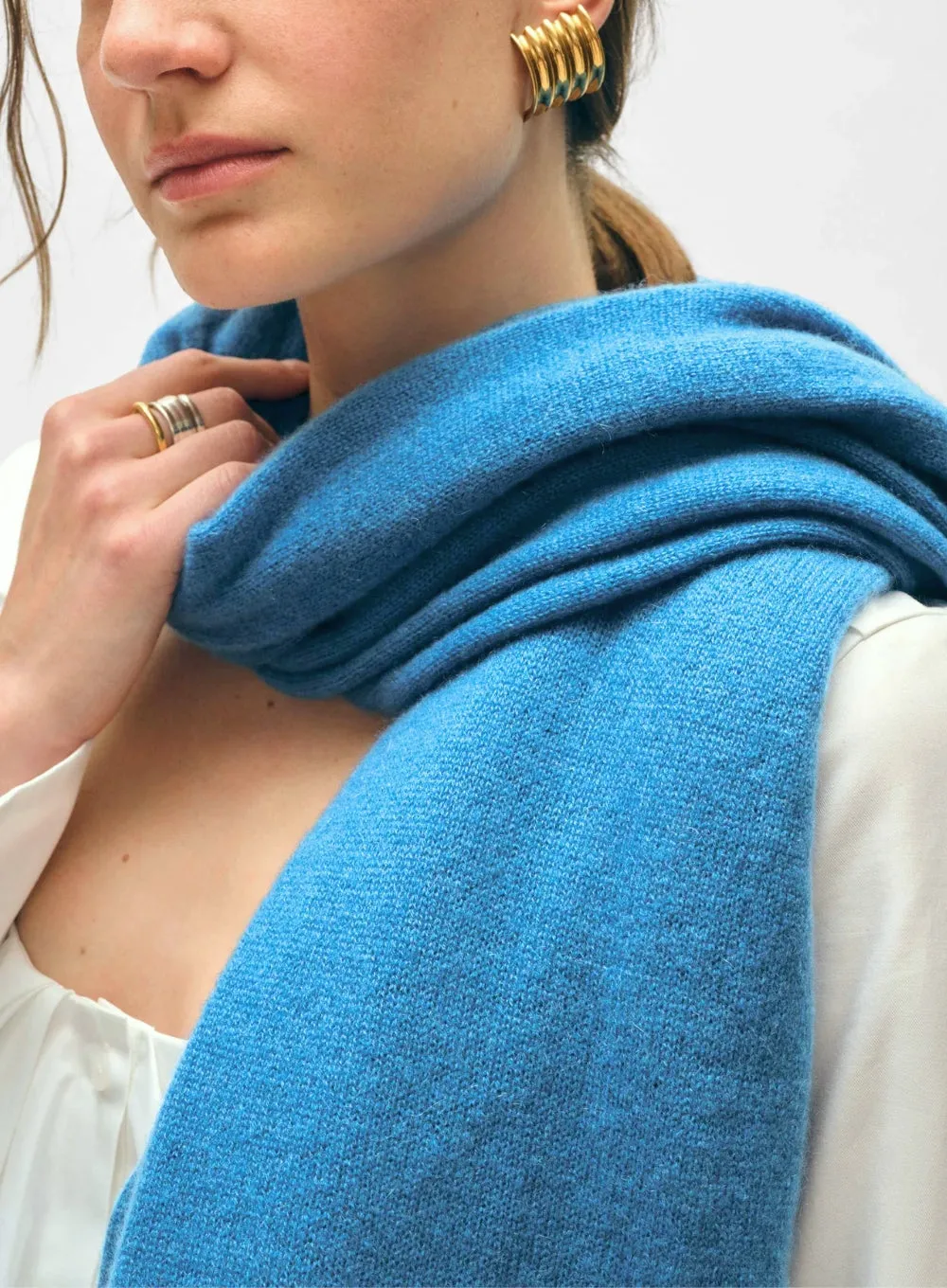 WHITE   WARREN | Cashmere Travel Wrap