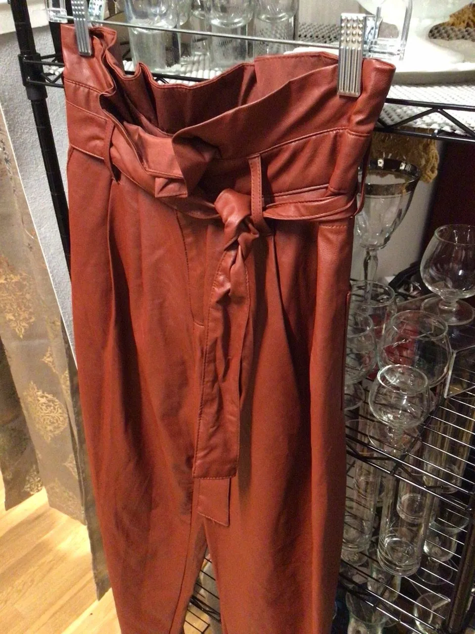 Who what wear faux leather pants, size S  #1528