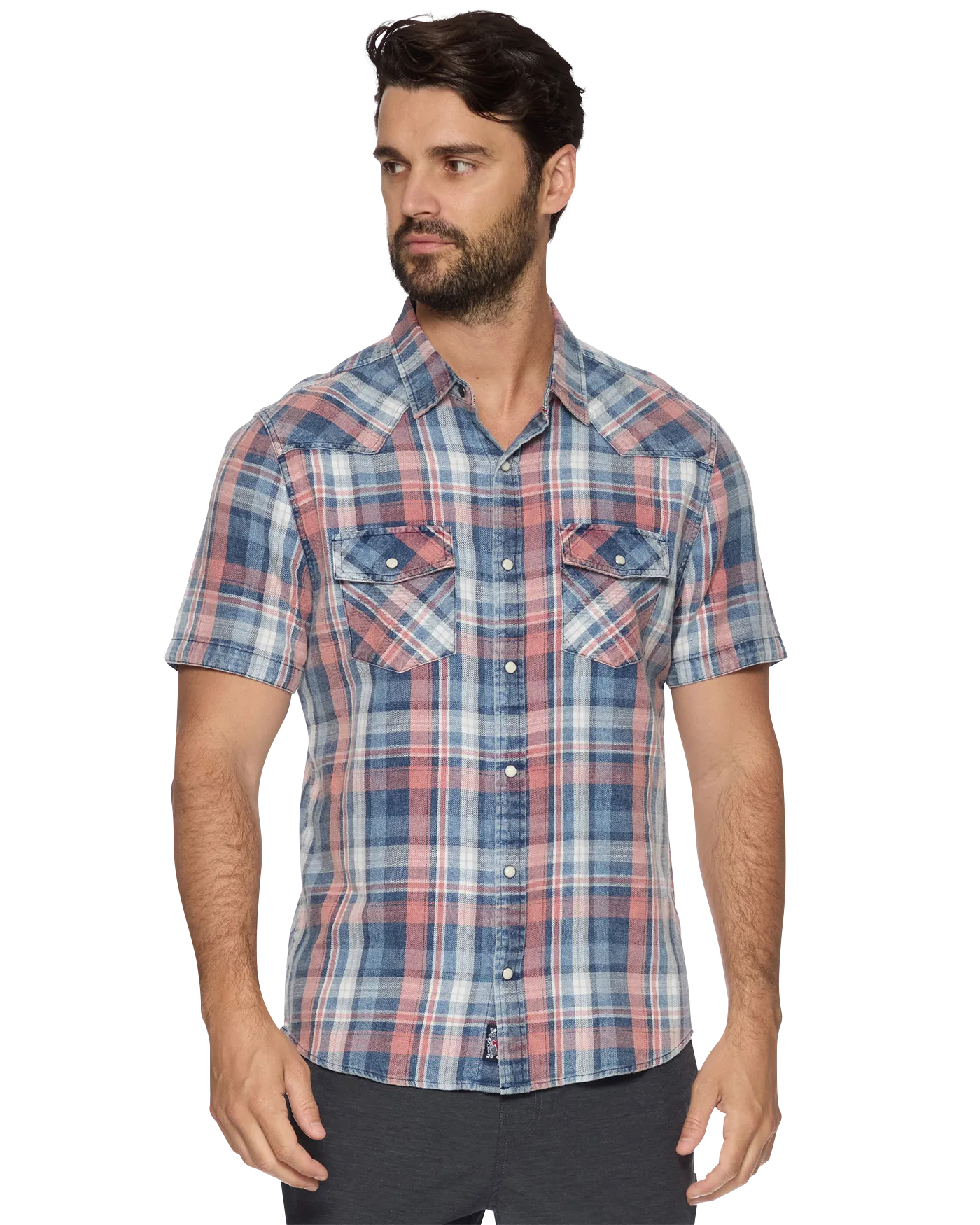WINCHESTER VINTAGE WASHED WESTERN SS SHIRT