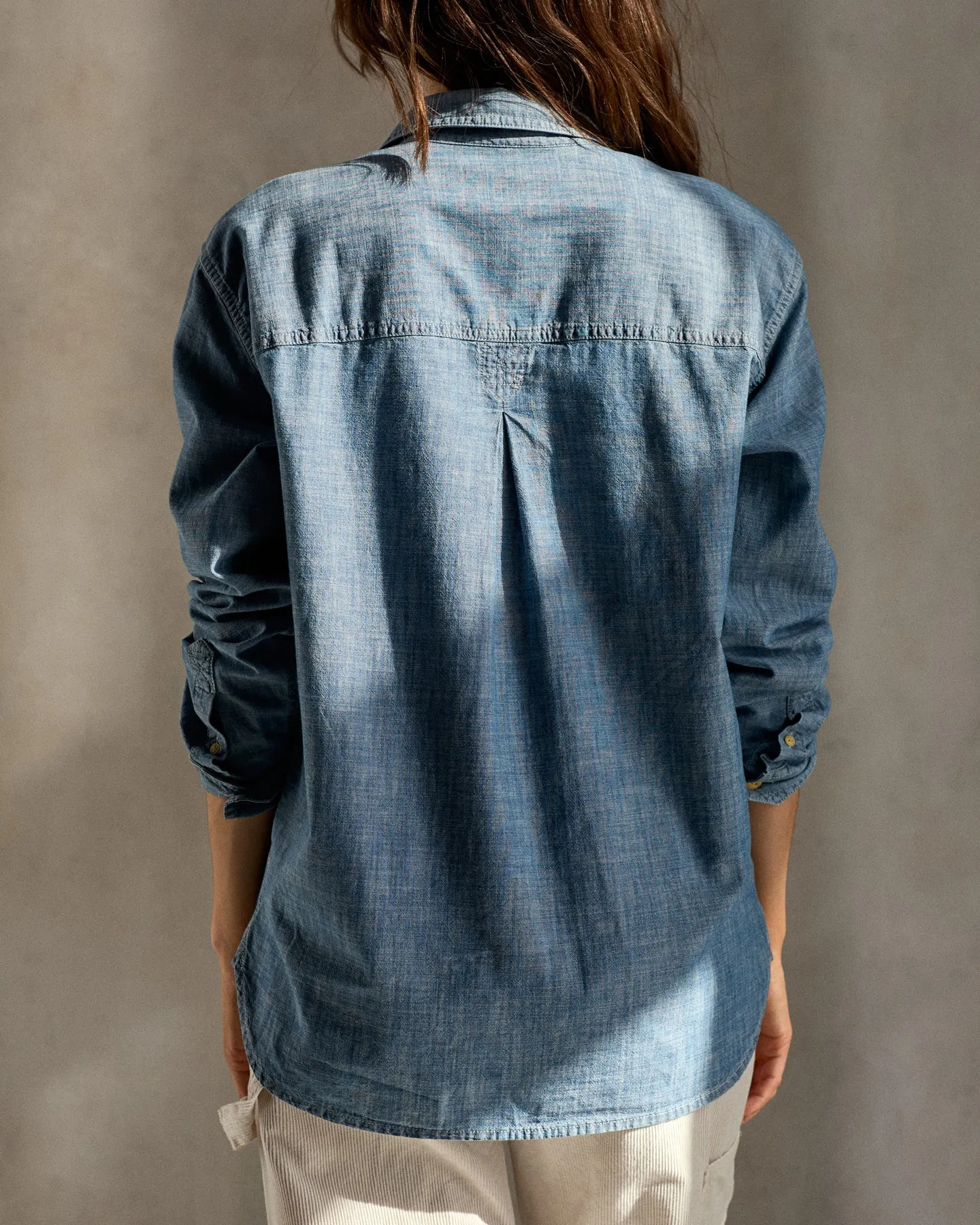 Women's Chambray Utility Shirt
