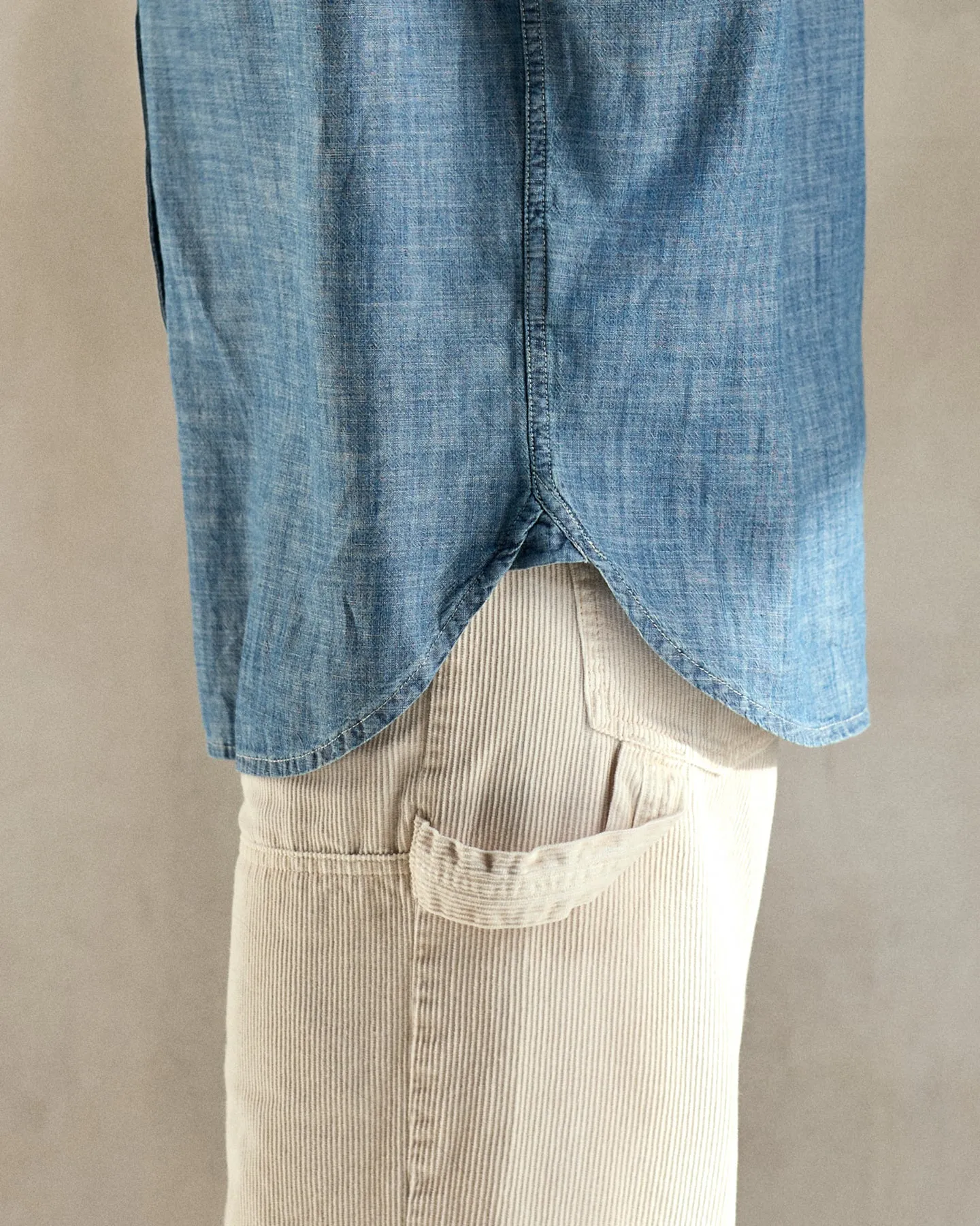 Women's Chambray Utility Shirt