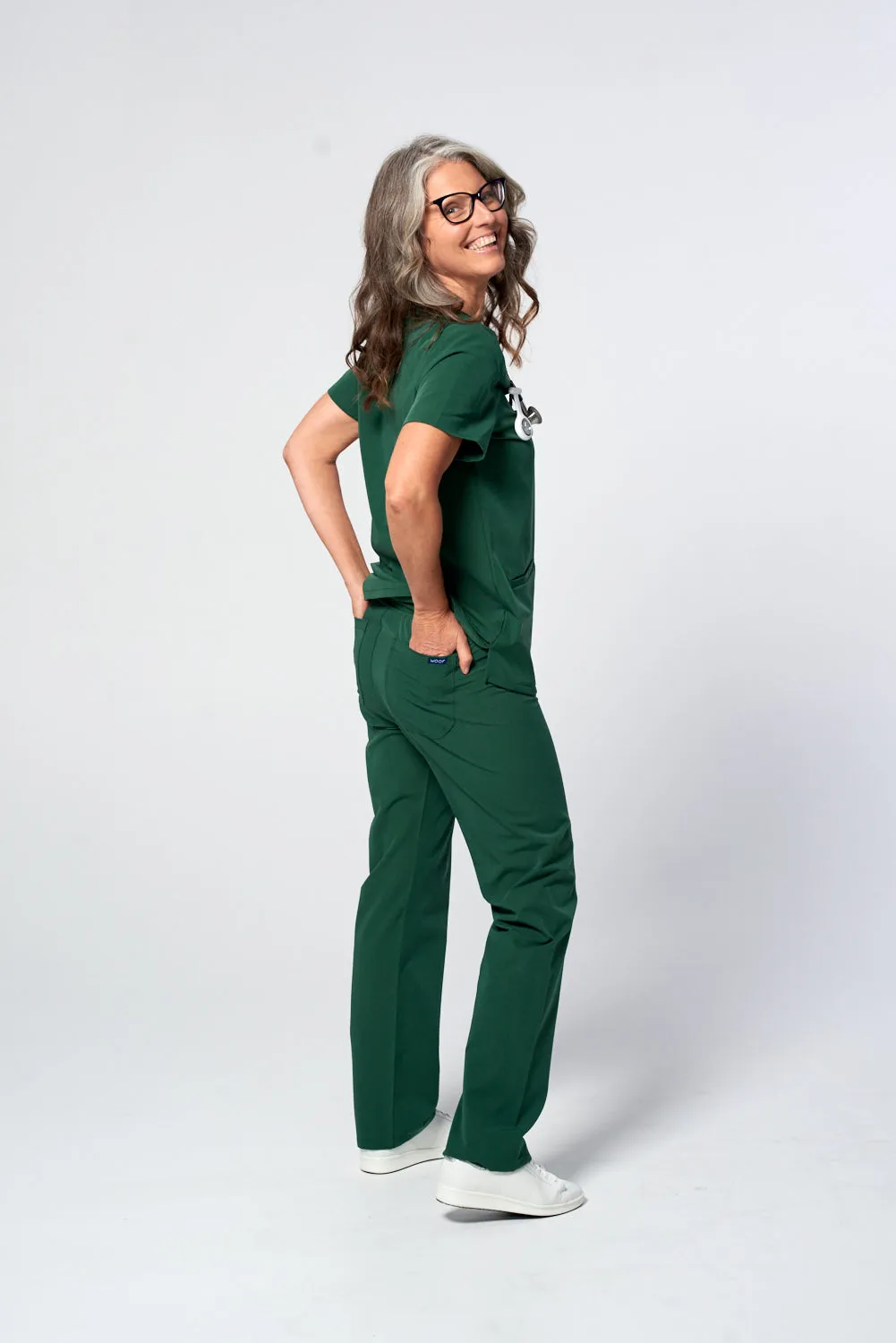 Women's Essential Straight-Cut Scrub Pants