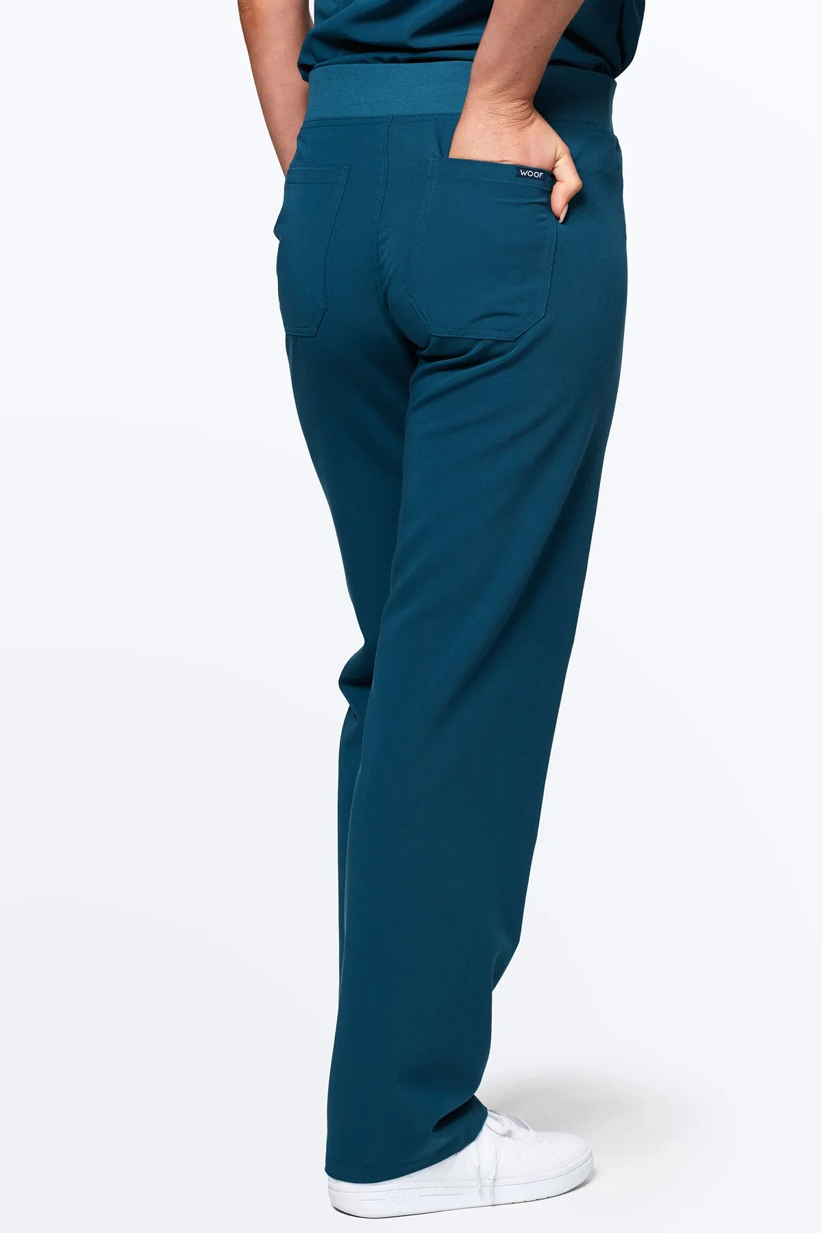 Women's Essential Straight-Cut Scrub Pants