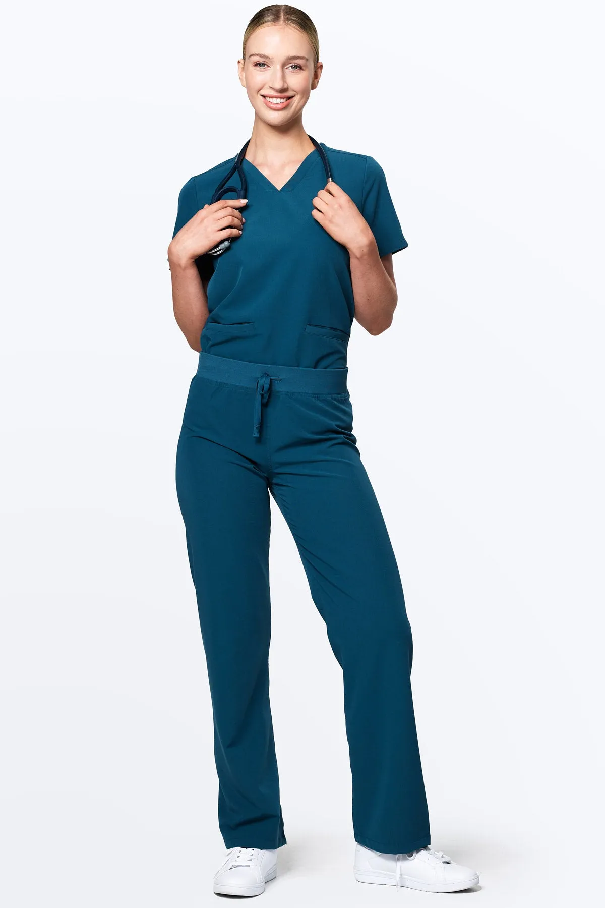 Women's Essential Straight-Cut Scrub Pants