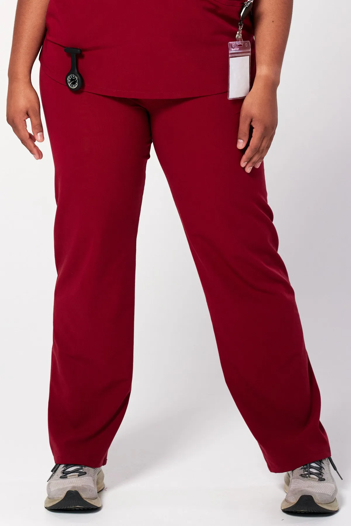 Women's Essential Straight-Cut Scrub Pants