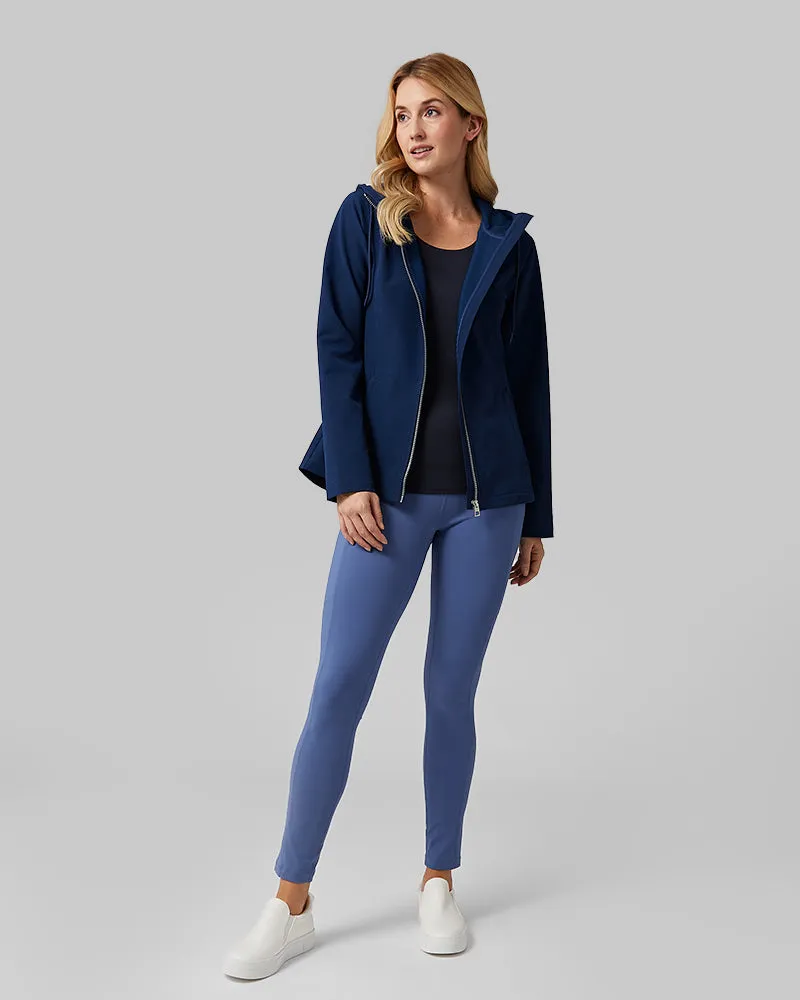 WOMEN'S HOODED WINDBREAKER JACKET