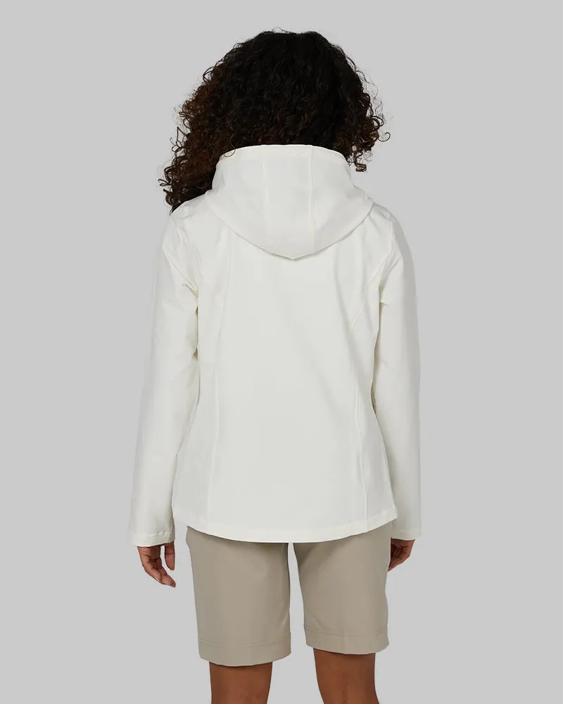WOMEN'S HOODED WINDBREAKER JACKET
