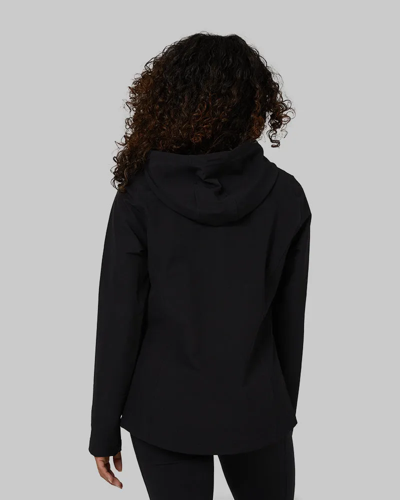 WOMEN'S HOODED WINDBREAKER JACKET