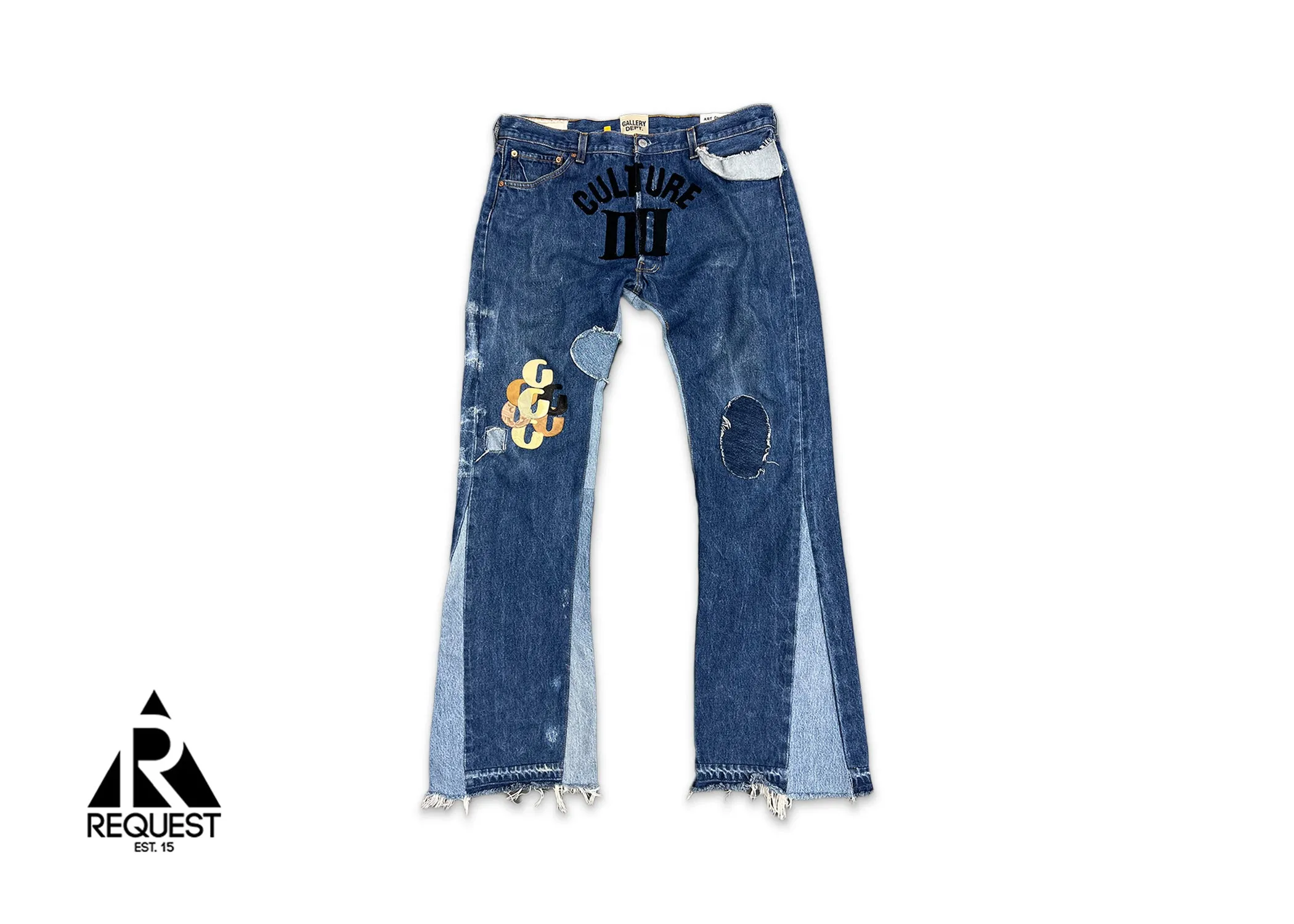 x Migos For Culture III Flare Denim "Stone"