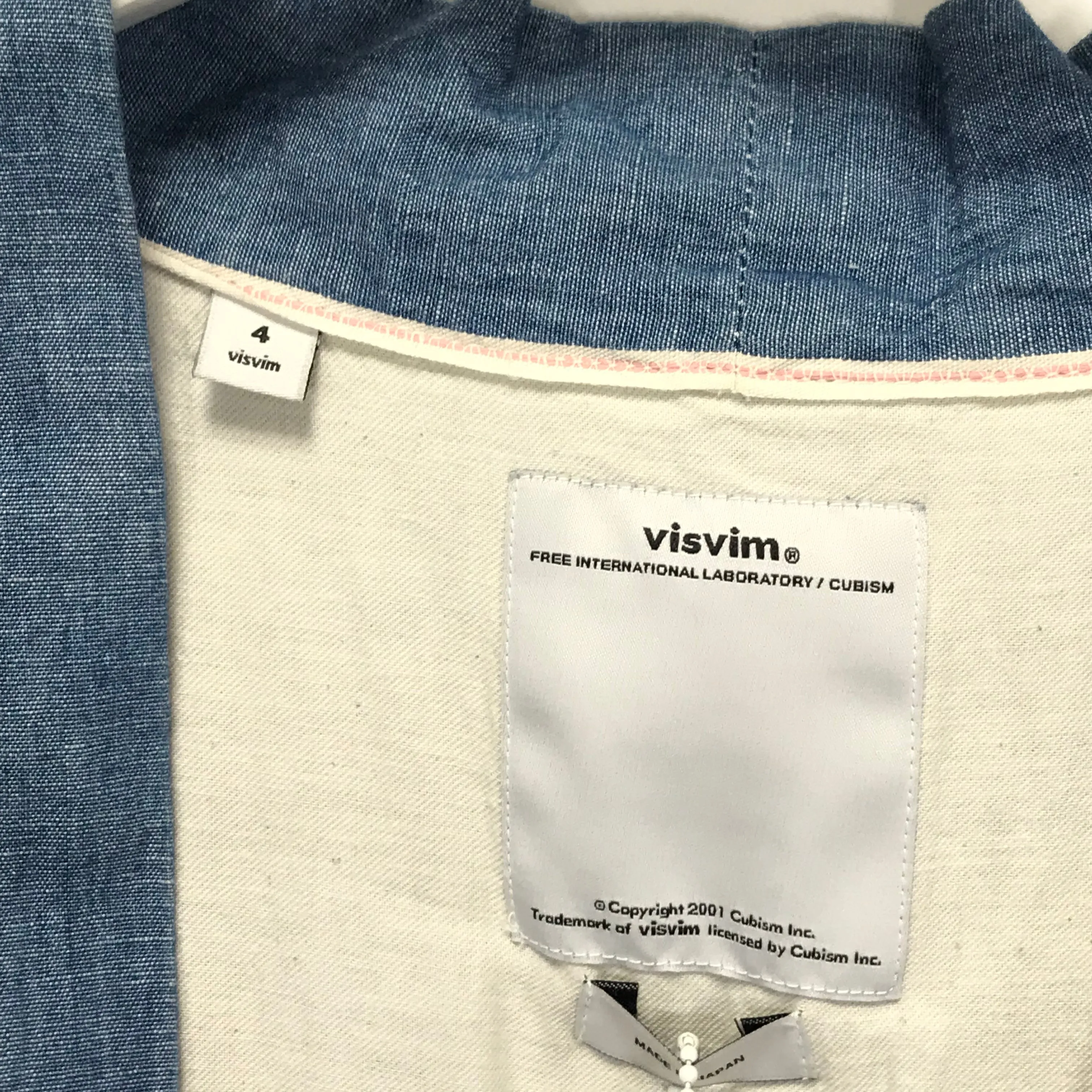 [XL] Visvim 13SS  NORAGI CHAMBRAY LUXSIC Shirt Blue