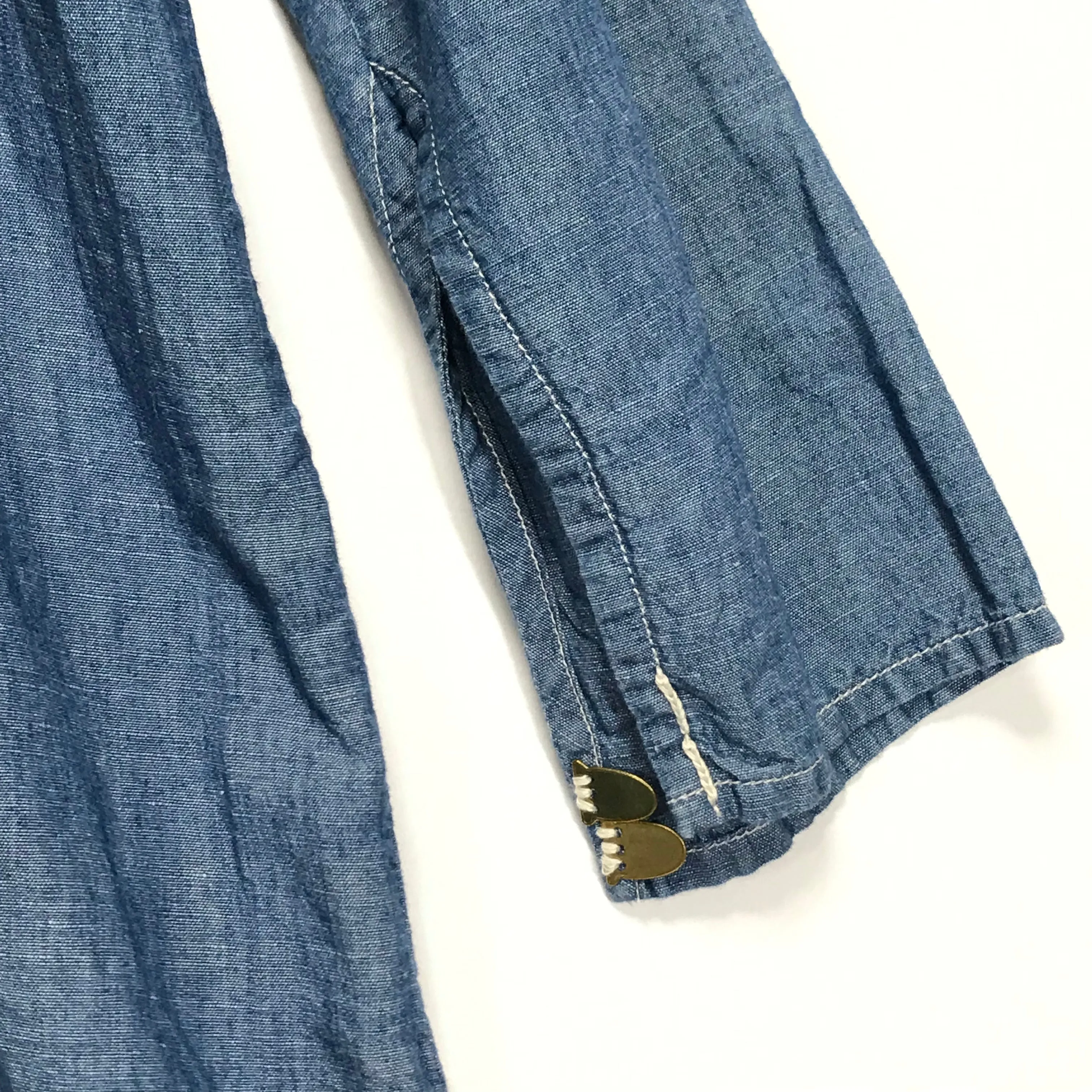 [XL] Visvim 13SS  NORAGI CHAMBRAY LUXSIC Shirt Blue