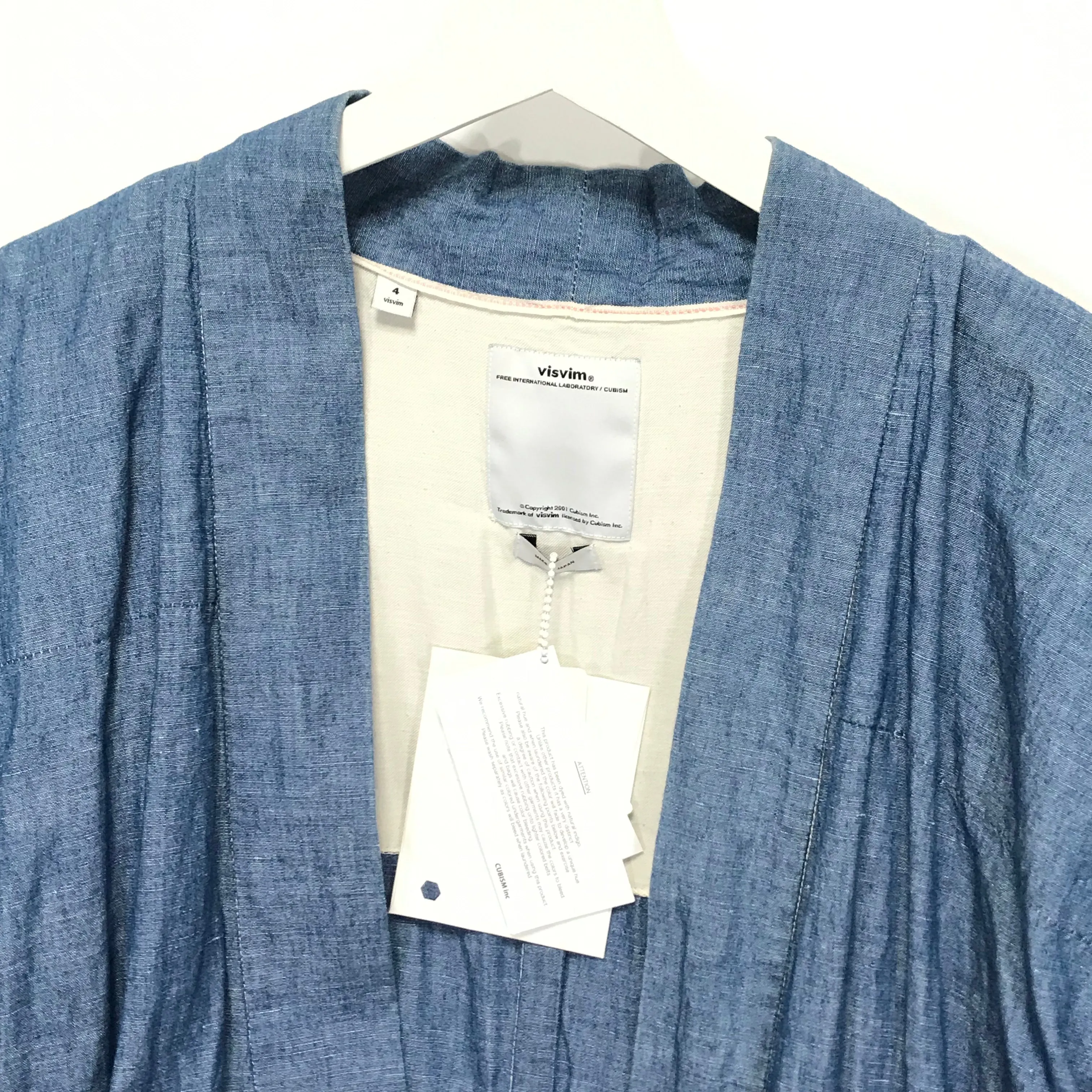 [XL] Visvim 13SS  NORAGI CHAMBRAY LUXSIC Shirt Blue