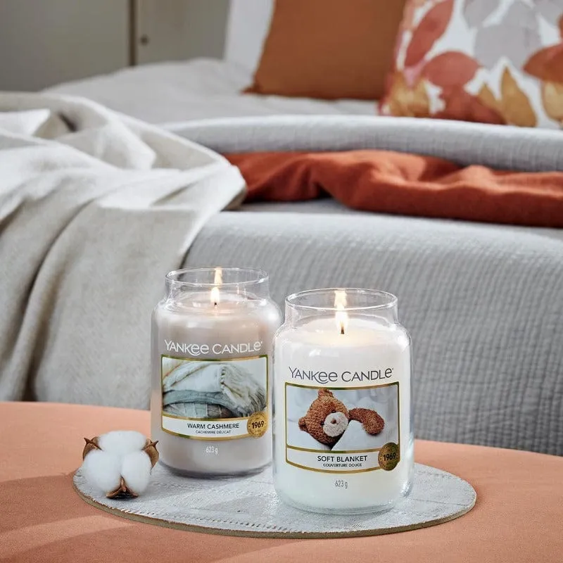 Yankee Candle Large Jar Soft Blanket 623g