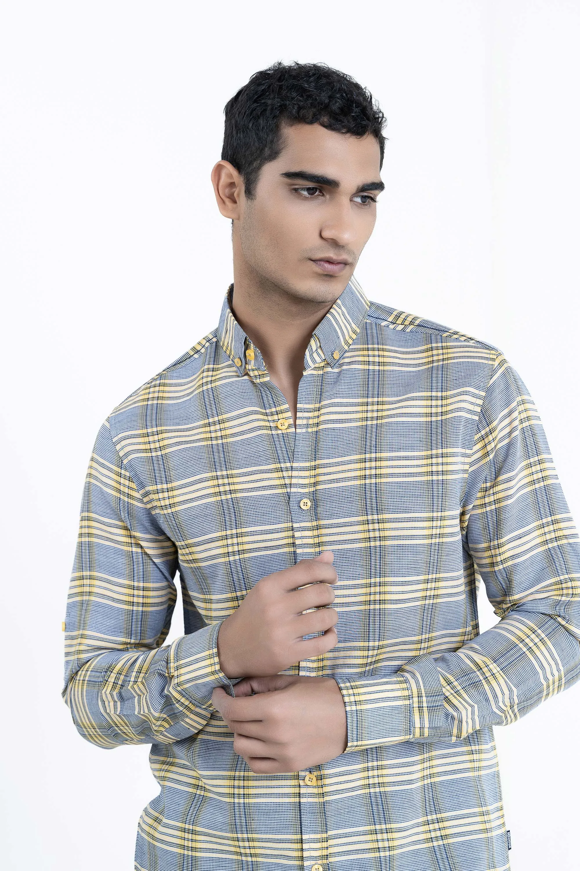 Yellow Casual Shirt