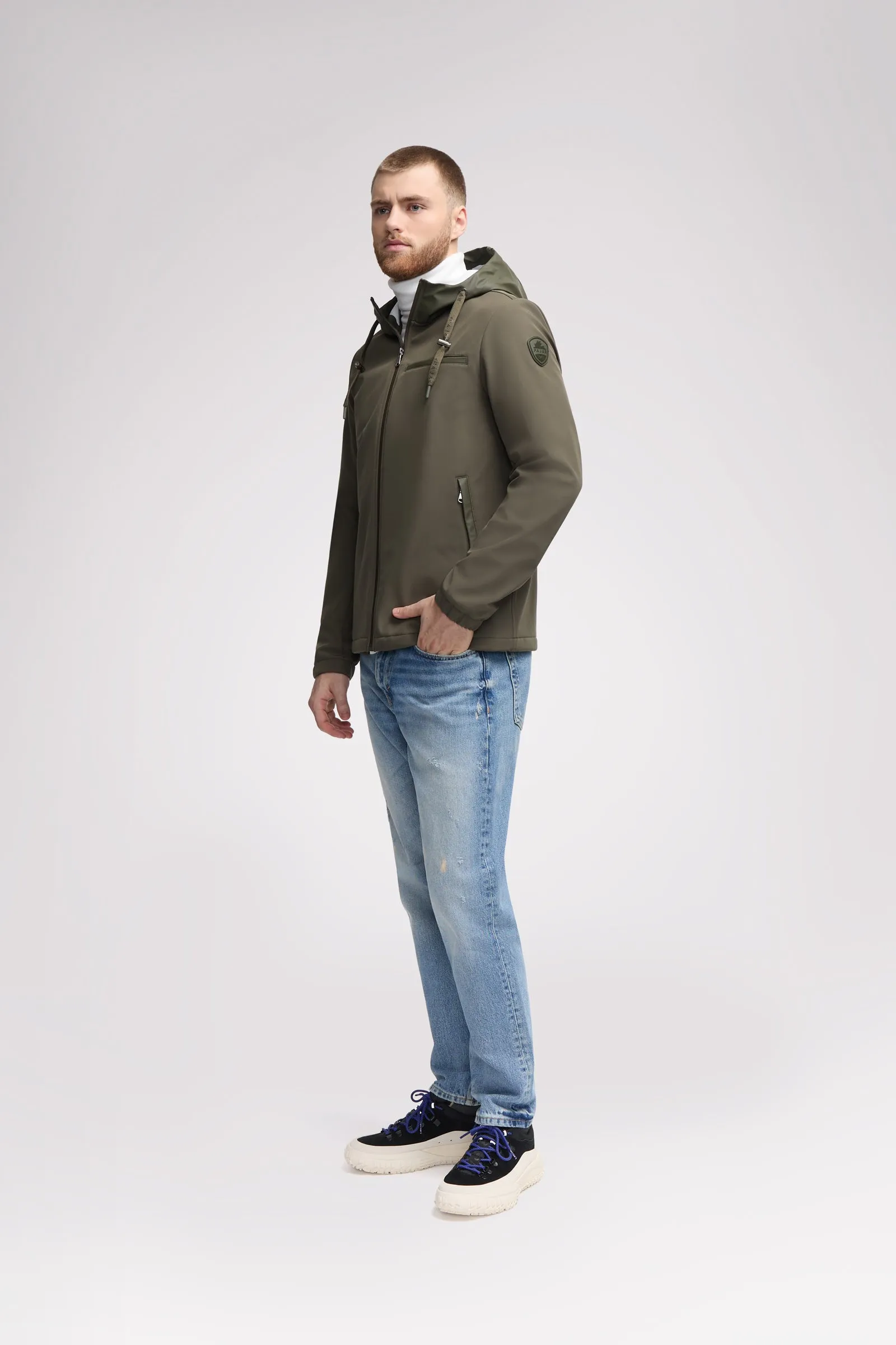 Zinc Men's Hooded Trucker