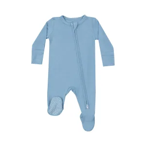 Zipper Footie | Glacier Lake