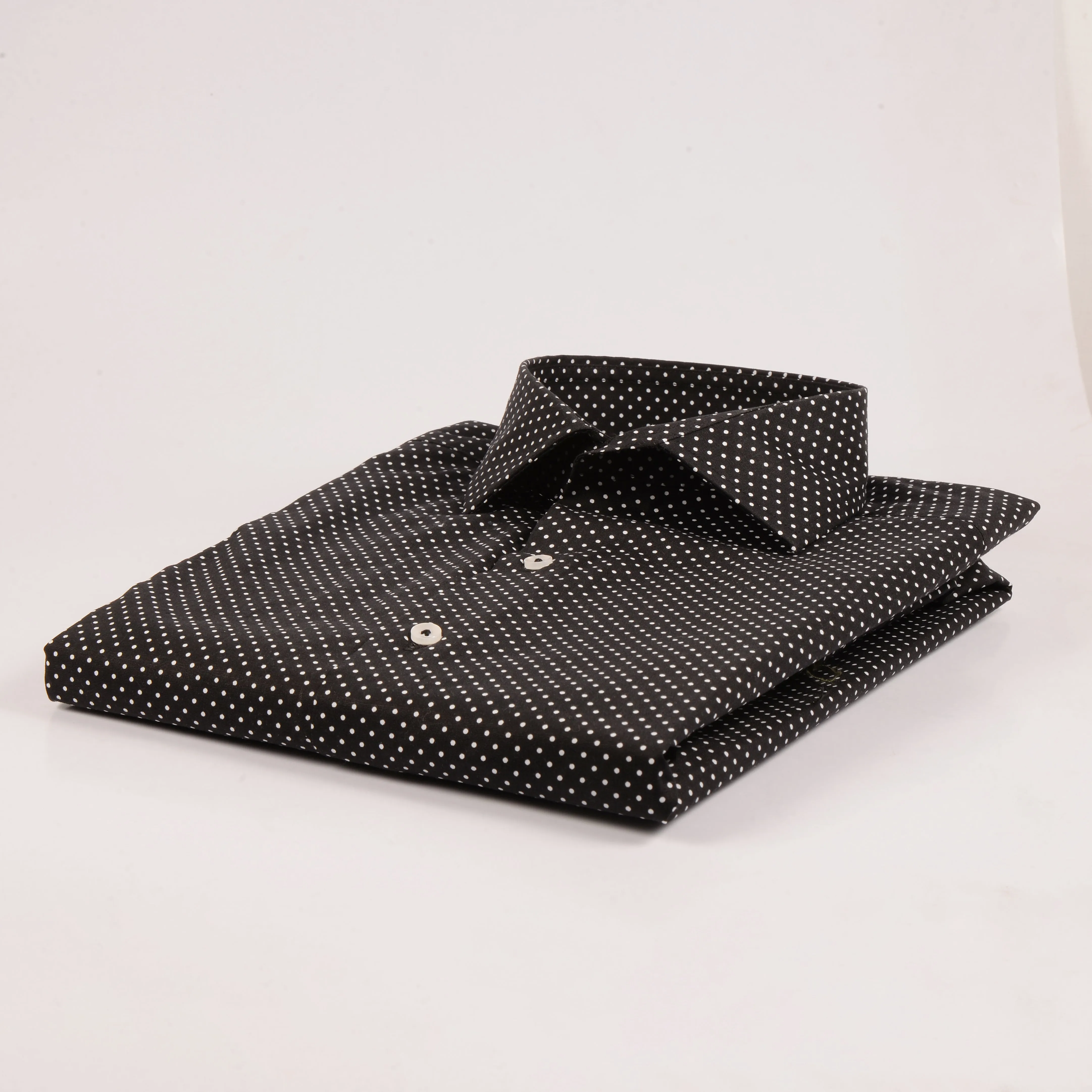 ZR Black Dotted Shirt