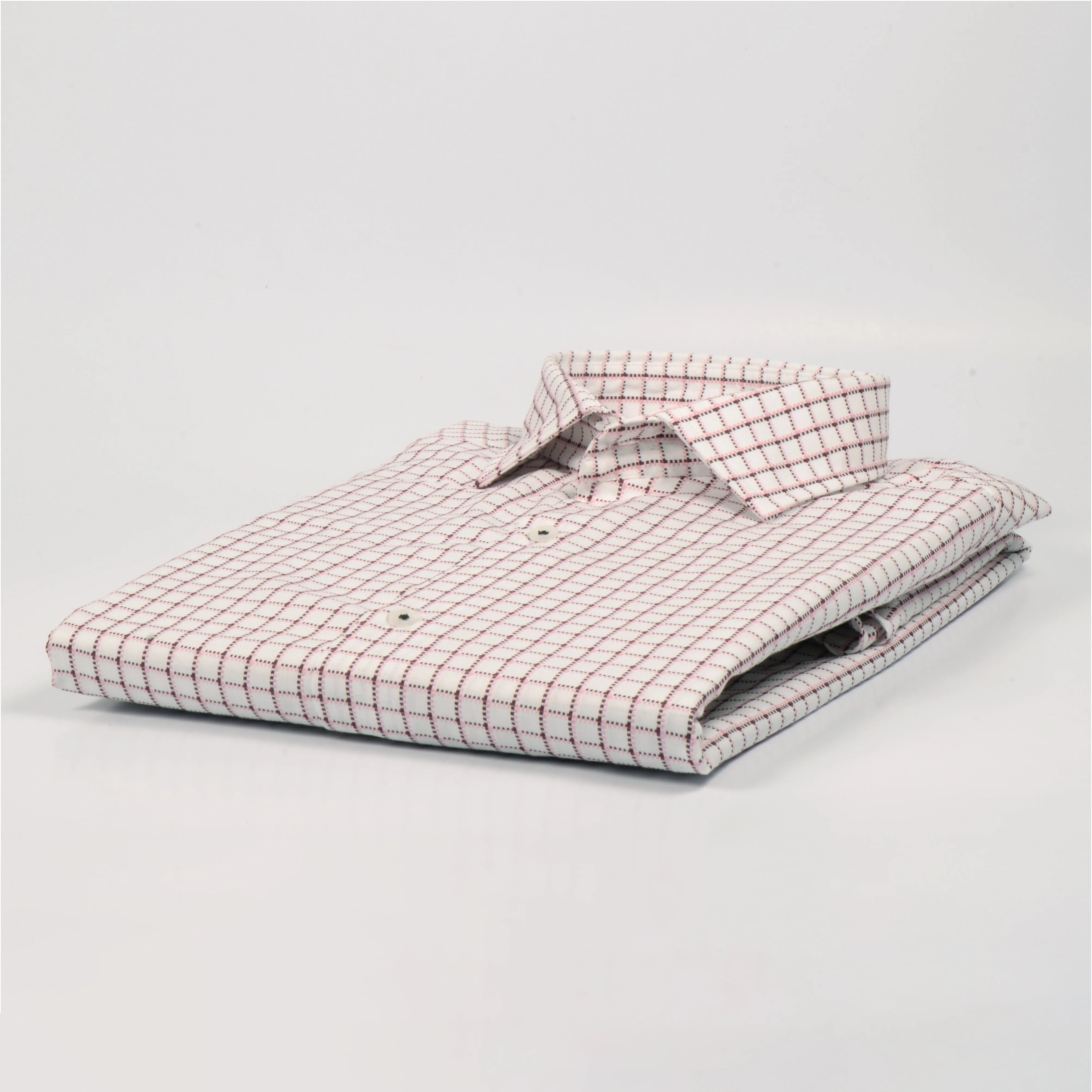 ZR White Checkered Shirt